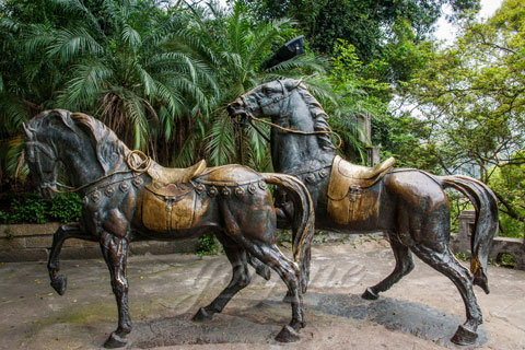 High Quality Bronze Horse Statues For Garden