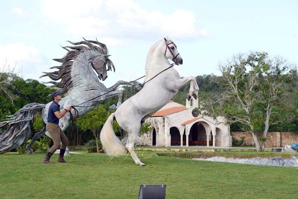 rearing horse statue original design