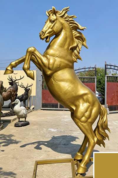 Golden Black Patina Finish 