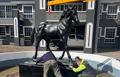 Estate and Villa Bronze Horse Sculpture
