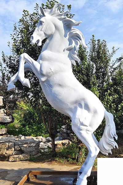 white Bronze Patina Finish