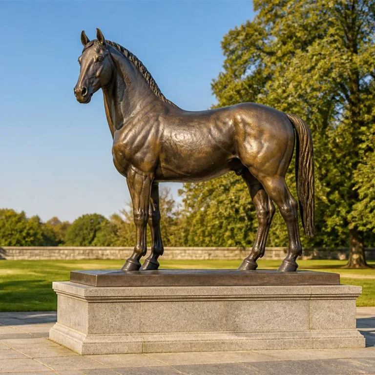 How to Maintain an Outdoor Bronze Horse Statue?